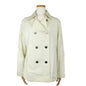 BURBERRY LONDON trench coat Cotton, Polyurethane Ivory Women