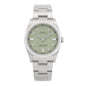 Stainless Steel 36mm Oyster Perpetual Watch Pistachio 126000