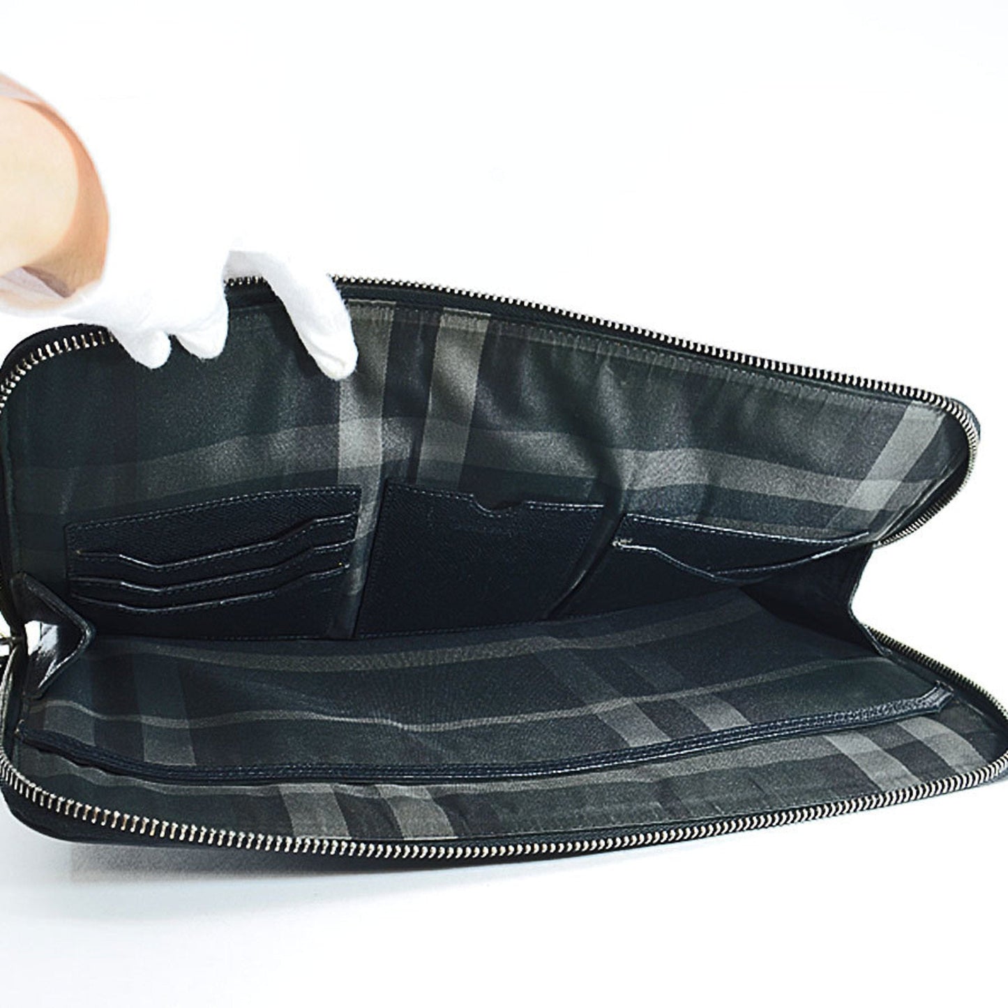 Burberry Brand Leather Black Shoulder Bag Style 11