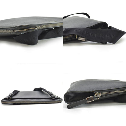 Burberry Brand Leather Black Shoulder Bag Style 11