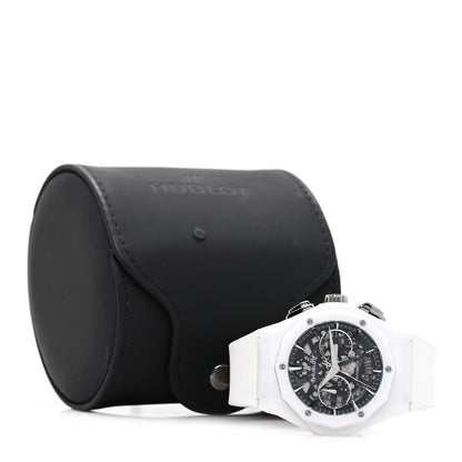 Ceramic Rubber 45mm Classic Fusion Aerofusion Chronograph Automatic Watch Black 525.HI.0170.RW.ORL21