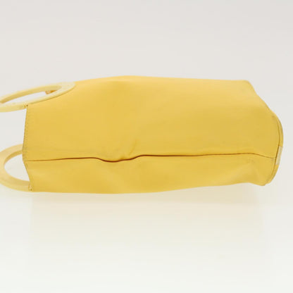 Luxury CELINE Hand Bag Nylon Yellow 42583