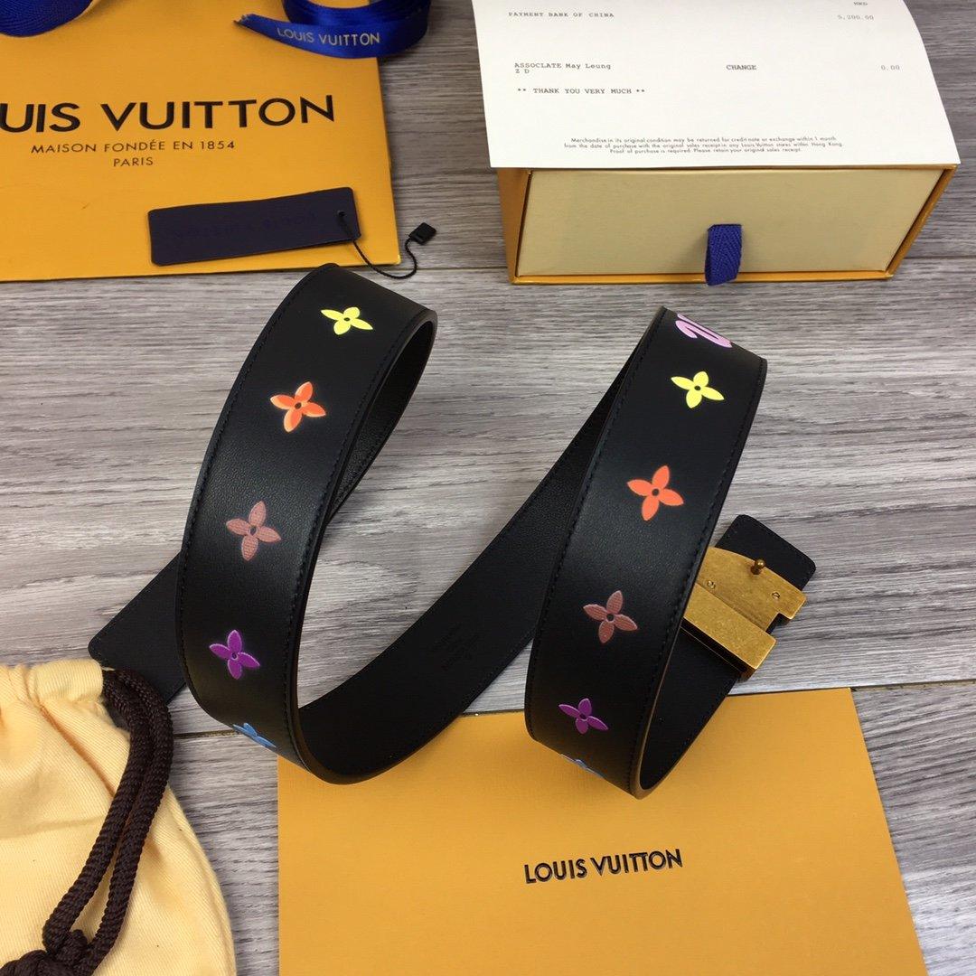 Leather Belt Louis Vuitton