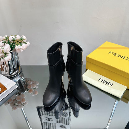 Fendi Delfina Ankle Boots