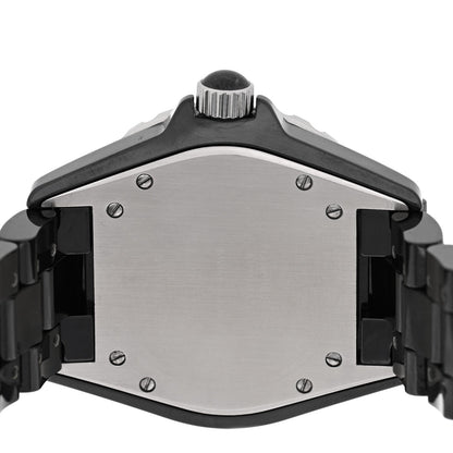 Stainless Steel Ceramic 38mm J12 Automatic Watch Black