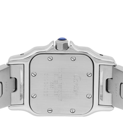 Stainless Steel 24mm Santos de Cartier Galbee Quartz Watch