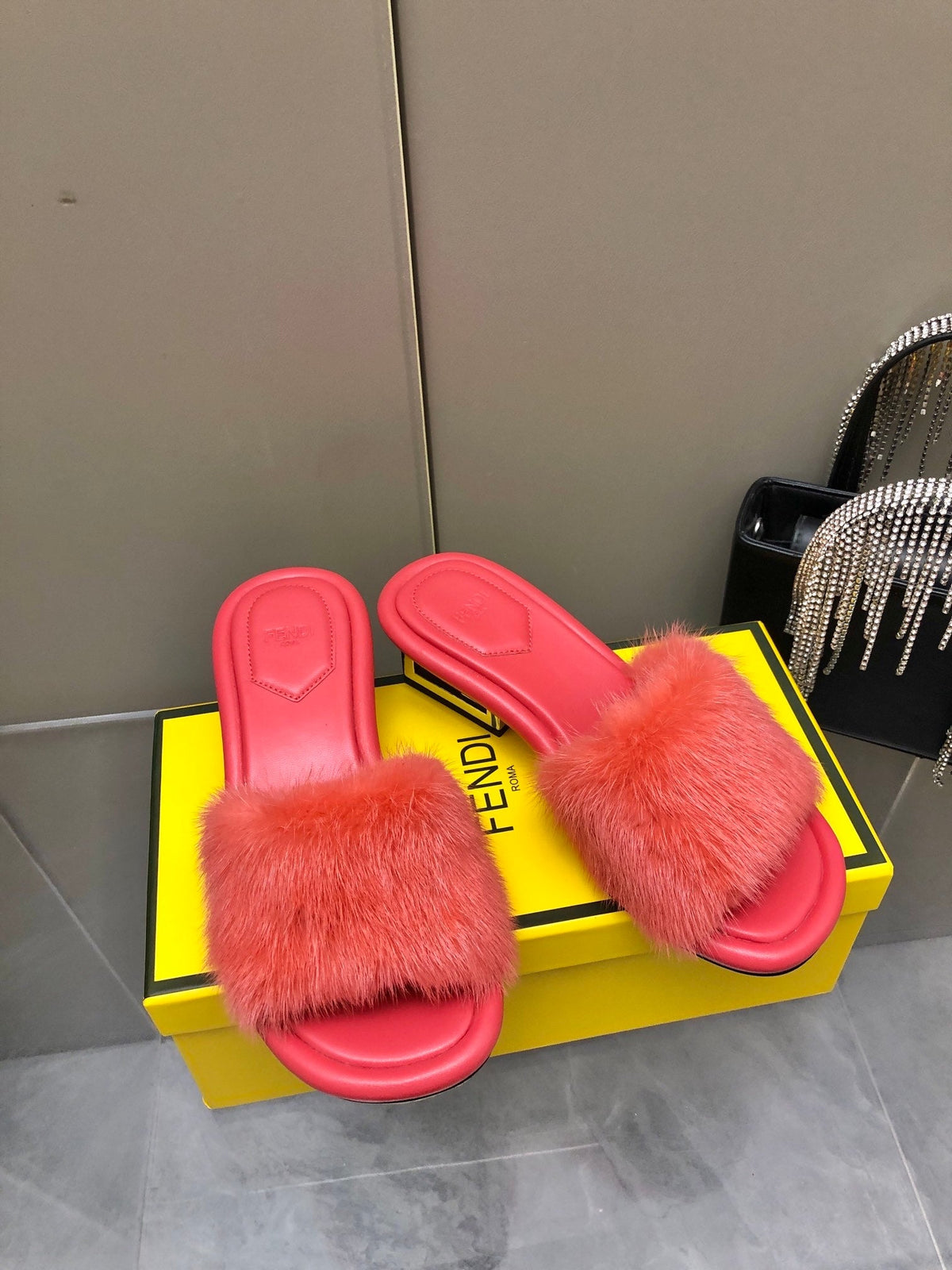 Fendi Baguette Slide