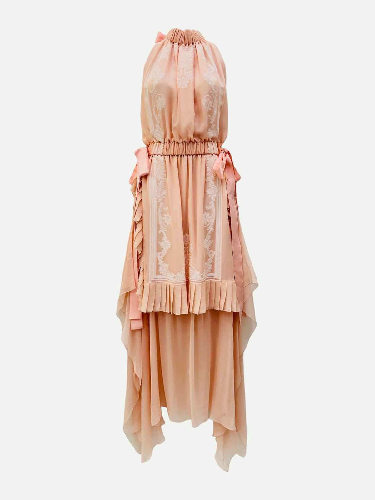FENDI Pink Size US 4 Midi Dress Rovelle Bags
