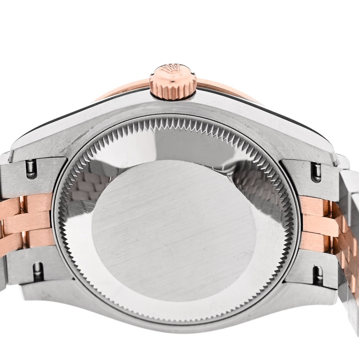 Stainless Steel 18K Everose Gold Diamond 31mm Oyster Perpetual Datejust Watch Pink 278381RBR