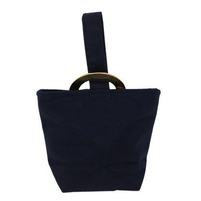 Luxury CELINE Pouch Nylon Navy 44762