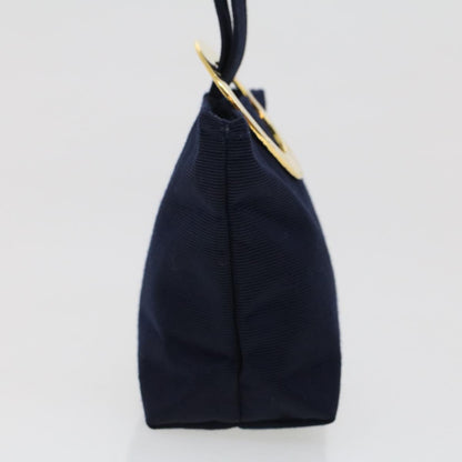 Luxury CELINE Pouch Nylon Navy 44762