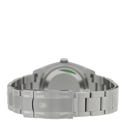 Stainless Steel 36mm Oyster Perpetual Watch Beige 126000