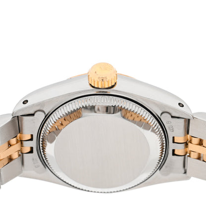 Stainless Steel 18K Yellow Gold 26mm Oyster Perpetual Datejust Watch Ivory Jubilee 69173
