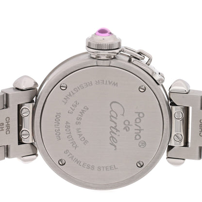 Stainless Steel 27mm Miss Pasha Quartz Watch Pink