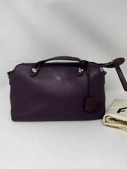 Fendi Aubergine Calfskin Leather Mini By the Way Bag BJ1-06 Rovelle Bags