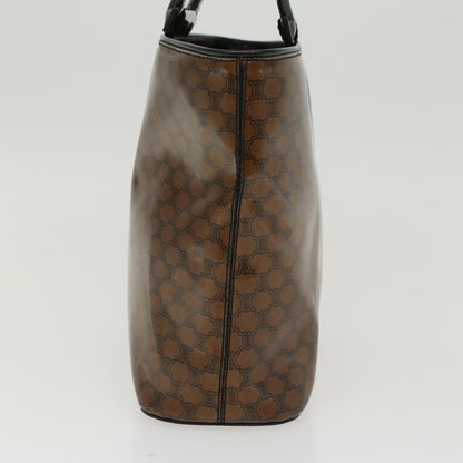 Luxury CELINE Macadam Canvas Hand Bag Brown 47388