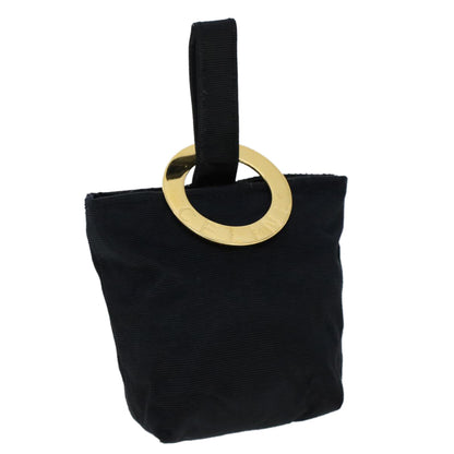 Luxury CELINE Pouch Nylon Black 47415