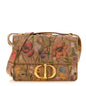 Christian Dior Calfskin Floral Printed 30 Montaigne Flap Bag Cuivre Multicolor Rovelle Bags