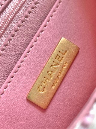 Chanel Mini Flap Bag With Top Handle