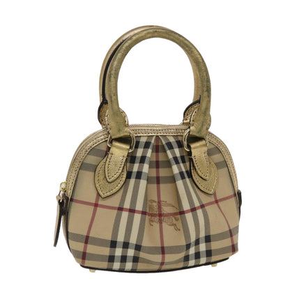 Burberry Nova Auth Leather Black Handbag Style 9