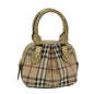 Burberry Nova Auth Leather Black Handbag Style 9