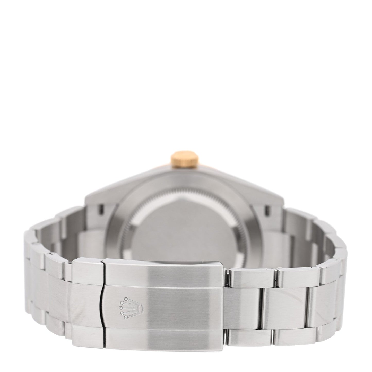 Stainless Steel 18K Yellow Gold 41mm Oyster Perpetual 100th Anniversary Watch Slate 134303