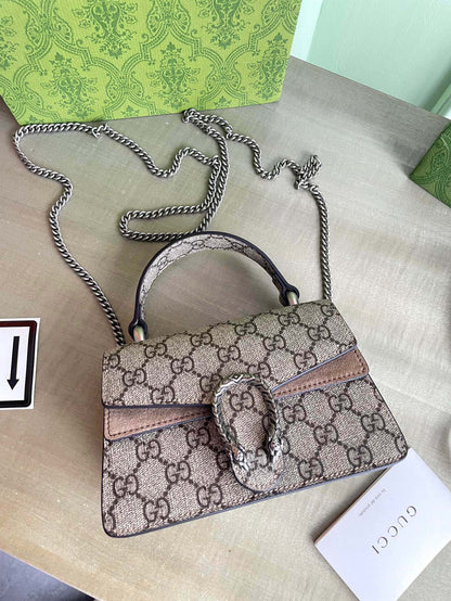 Gucci Mini Top Handle Dionysus  Bag