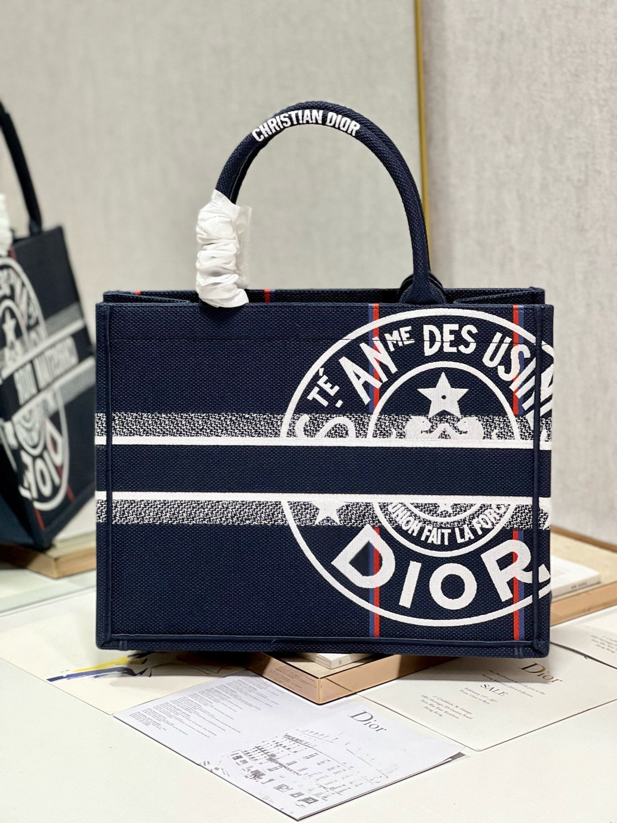 Christian Dior Book Tote Ba