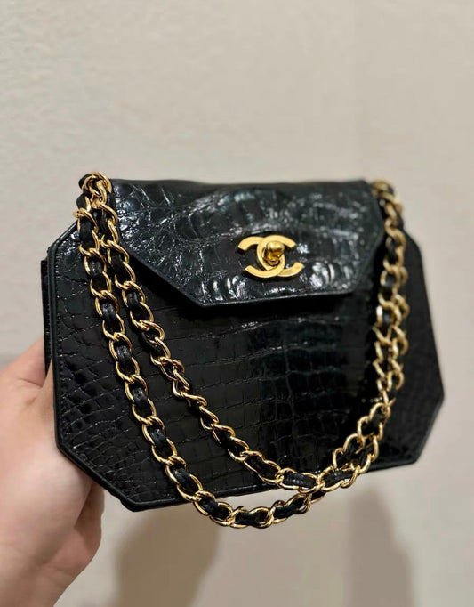 Chanel Timeless Lambskin Gold Shoulder Bag Rovelle Bags