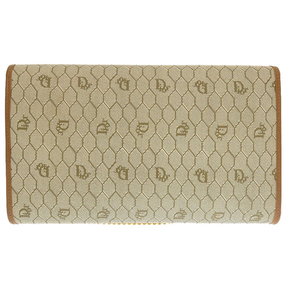 Christian Dior Shoulder Bag PVC, Leather beige Honeycomb Pattern Women Rovelle Bags