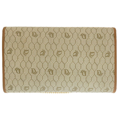 Christian Dior Shoulder Bag PVC, Leather beige Honeycomb Pattern Women Rovelle Bags