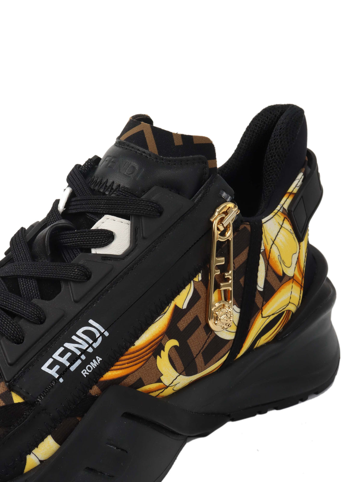 Fendi x Versace Fendance Flow Sneakers. Rovelle Bags