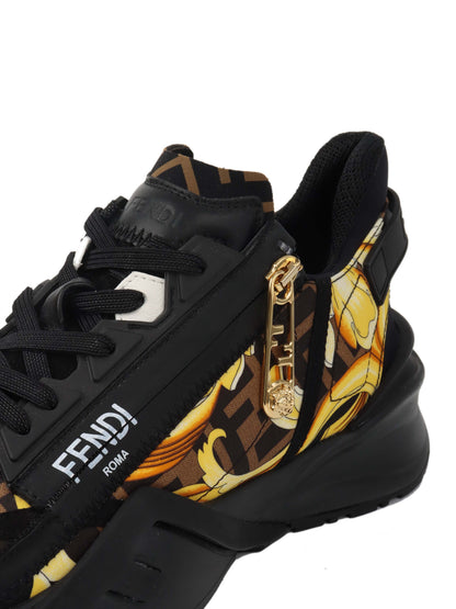 Fendi x Versace Fendance Flow Sneakers. Rovelle Bags
