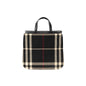 Burberry Blanket Black Tote Bag