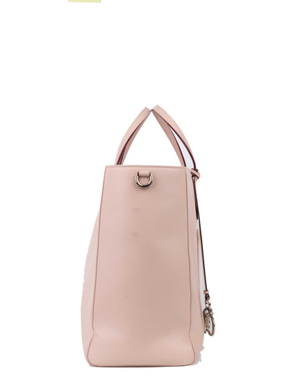 Dior Pink Leather Diaper Tote Rovelle Bags