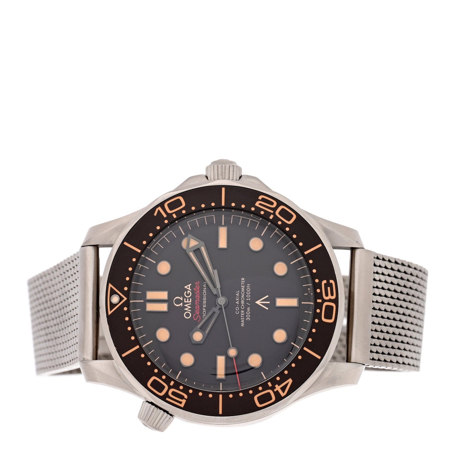 Titanium 42mm Seamaster Diver 300M 007 Automatic Watch Black 210.90.42.20.01.001