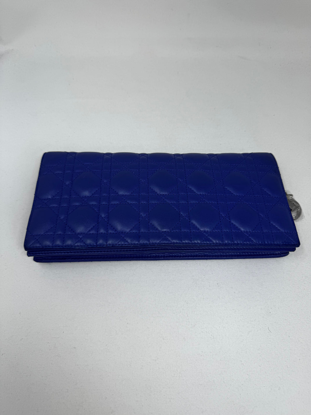 Dior Cannage Blue Shoulder Bag Rovelle Bags