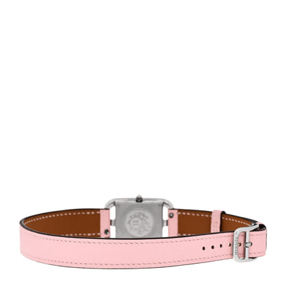 Stainless Steel Swift Diamond Pink Sapphire Mother of Pearl 23mm Cape Cod Double Tour Quartz Watch Rose Sakura