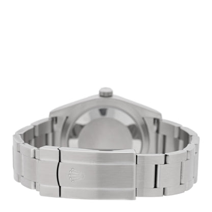 Stainless Steel 34mm Oyster Perpetual Watch Silver 124200