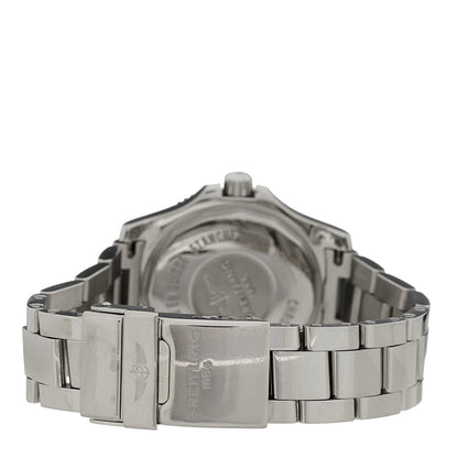 Stainless Steel 36mm Superocean II Automatic Watch White A17312