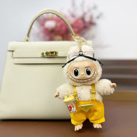[Baby + Baby Clothing] Rab Clothing Bag Pendant Cute Vinyl DIY Doll Doll Keychain Pendant Gift