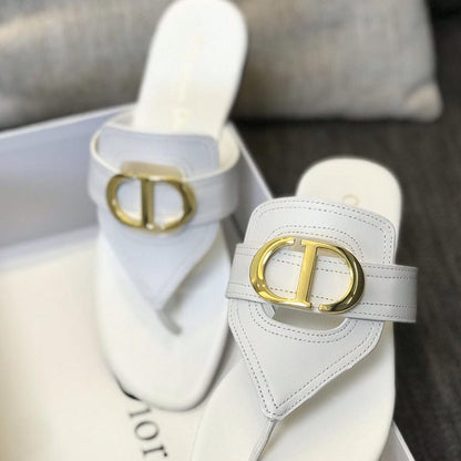 Christian Dior 30 Montaigne Flat Thong Sandals