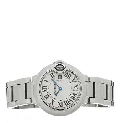 Stainless Steel 28mm Ballon Bleu De Cartier Quartz Watch