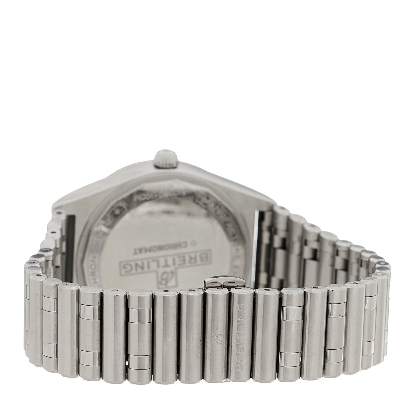 Stainless Steel Diamond Mother of Pearl 36mm Chronomat Automatic Watch A10380