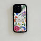 New Fashion flower soft phone case for iPhone