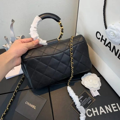 Chanel Classy Handbag 鈥� Black