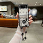 Luxury Flower chain phone case For Samsung Z flip