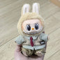 [Baby + Baby Clothes] First and second generation keychain Labubu clothes pendant Labubu baby clothes big brand set two-piece set cute