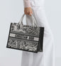 Dior Book Tote Leather Mini Tote Bag Rovelle Bags