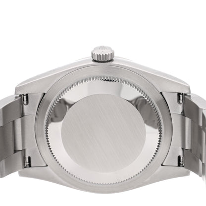 Stainless Steel 34mm Oyster Perpetual Watch Silver 124200